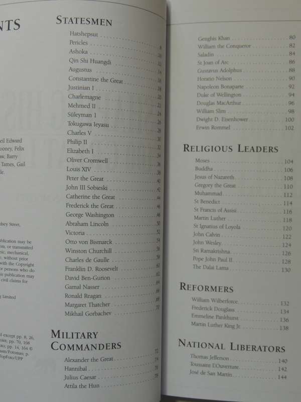 Shaping History: 100 Great Leaders From Antiquity To The Present - Brian Mooney