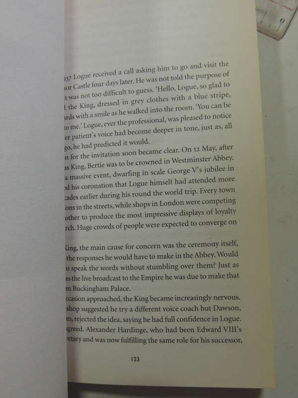 The King's Speech, How One Man Saved the British Monarchy- Mark Logue, Peter Conrad