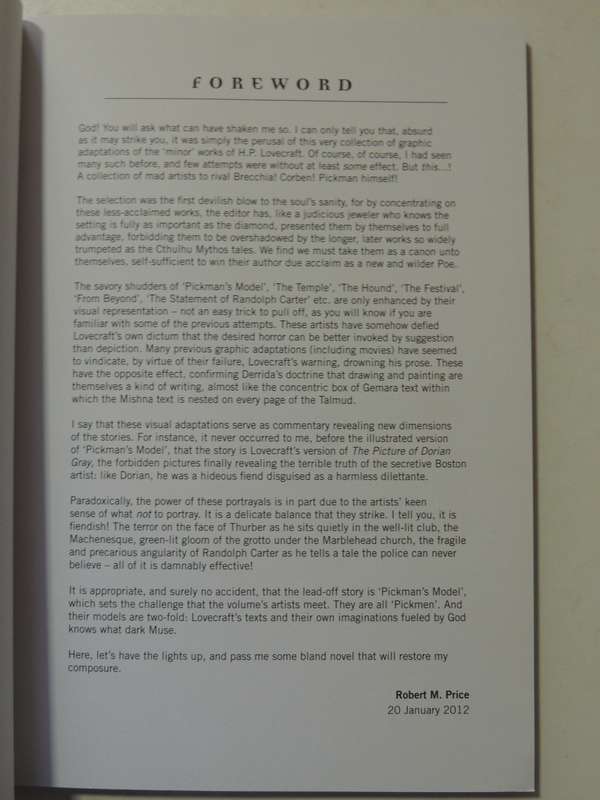 The Lovecraft Anthology, Volume IIA Graphic Collection of HP Lovecraft's Short Stories