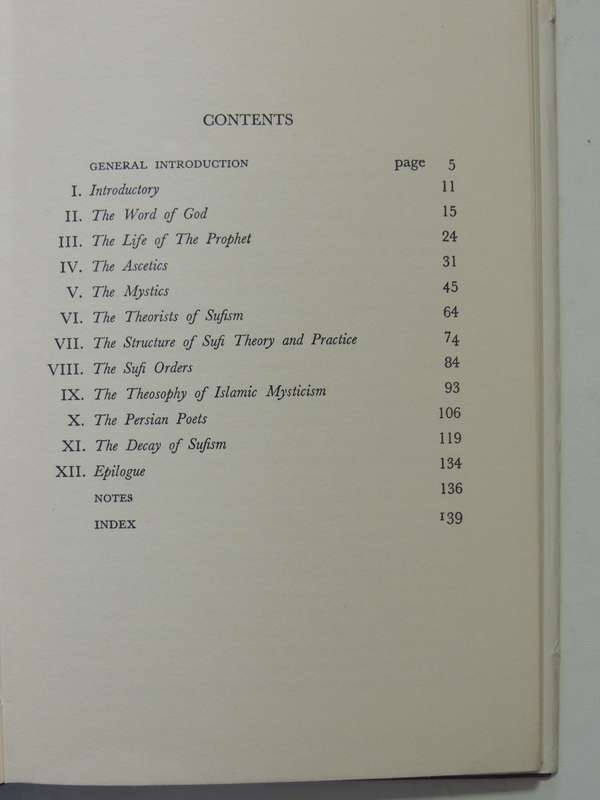 Sufism: An Account Of The Mystics Of Islam - A.J. Arberry