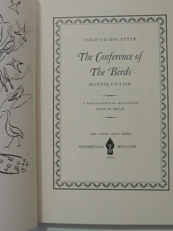 The Conference Of The Birds: A Sufi Fable - Farid Ud-Din Attar