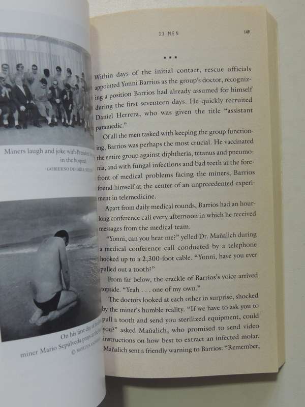 33 Men: Inside The Miraculous Survival And Dramatic Rescue Of The Chilean Miners - Jonathan Franklin