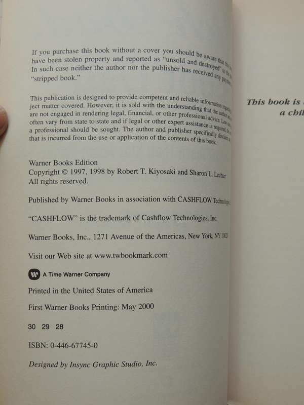Rich Dad Poor Dad, What the Rich Teach their Kids About Money - Robert T Kiyosaki, Sharon L Lechter