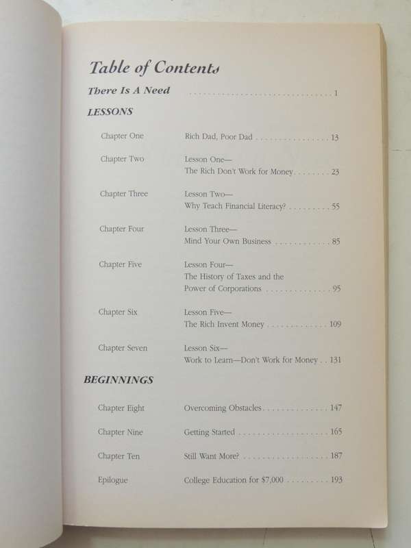 Rich Dad Poor Dad, What the Rich Teach their Kids About Money - Robert T Kiyosaki, Sharon L Lechter