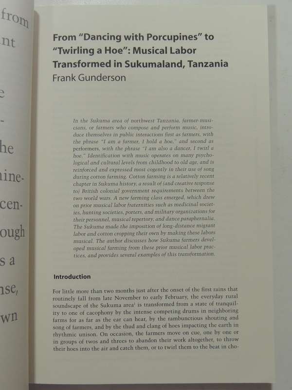 Africa Today: Special Issue-Musical Performance In Africa (Volume 48 No. 4 Winter 2001