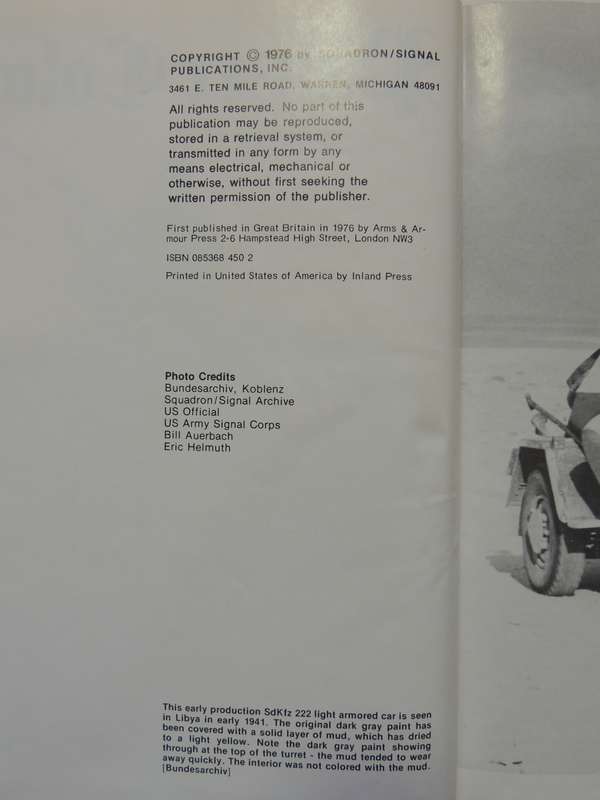 Panzer Colours- Camouflage Of The German Panzer Forces 1939-45  Bruce Culver & Bill Murphy