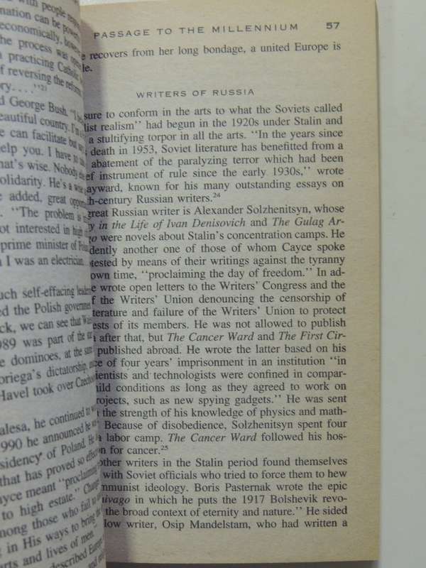 Passage to the Millenium - Edgar Cayce and the Age of Aquarius - Mary Ellen Carter