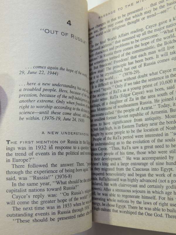 Passage to the Millenium - Edgar Cayce and the Age of Aquarius - Mary Ellen Carter