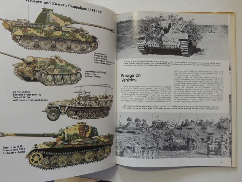 Panzer Colours- Camouflage Of The German Panzer Forces 1939-45  Bruce Culver & Bill Murphy