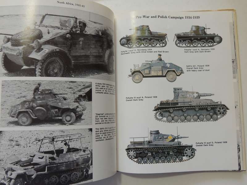 Panzer Colours- Camouflage Of The German Panzer Forces 1939-45  Bruce Culver & Bill Murphy