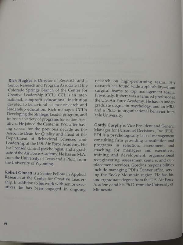 Leadership: Enhancing The Lessons Of Experience - Richard Hughes, Robert Ginnett, Gordon Curphy