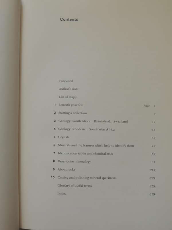 Gems, Minerals And Rocks In Southern Africa - J.R. McIver   Signed Limited Edition 221/250