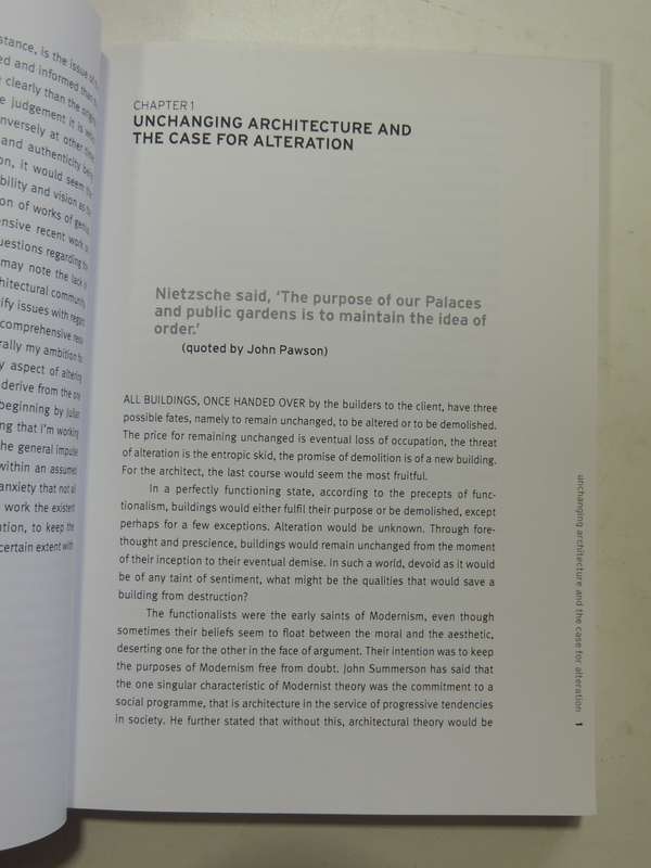 On Altering Architecture - Fred Scott
