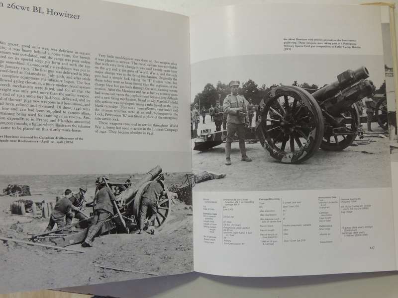 British Artillery Weapons & Ammunition 1914-1918  I.V. Hogg & L.F. Thurston