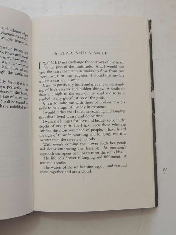 A Tear and a SmileKahlil Gibran