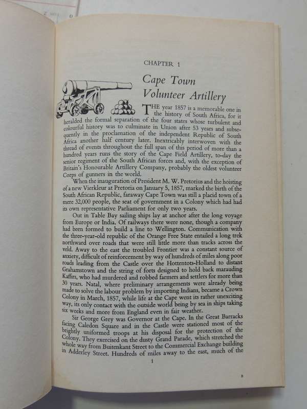 Gunners Of The Cape - The Story Of The Cape Field Artillery  Neil Orpen