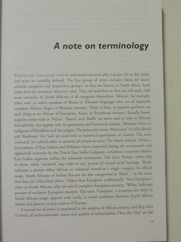 In Township Tonight!:3 Centuries Of South African Black City Music & Theatre David Coplan Inscribed
