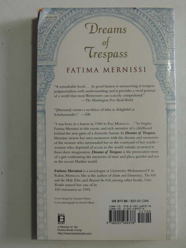 Dreams Of Trespass: Tales Of A Harem Childhood - Fatima Mernissi