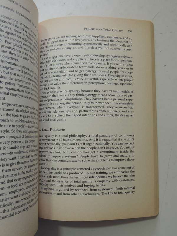 Principle-Centred Leadership- Stephen Covey