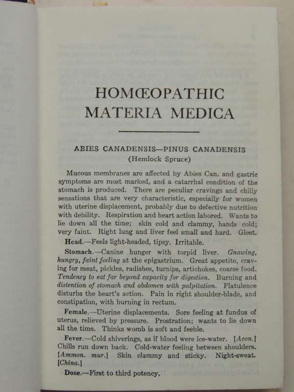 Pocket Manual of Homoeopathic Materia Medica...William Boericke   9th Edition, Revised and Enlarged