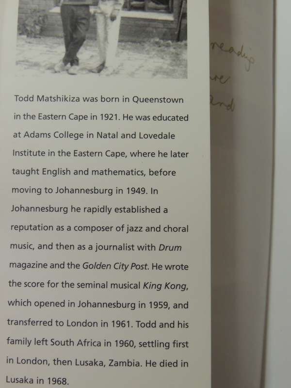 With The Lid Off: South African Insights From Home And Abroad 1959-2000 - Todd & John Matshikiza