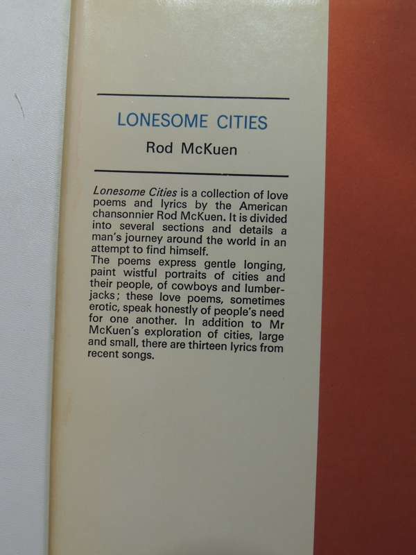 Lonesome Cities - Rod McKuen