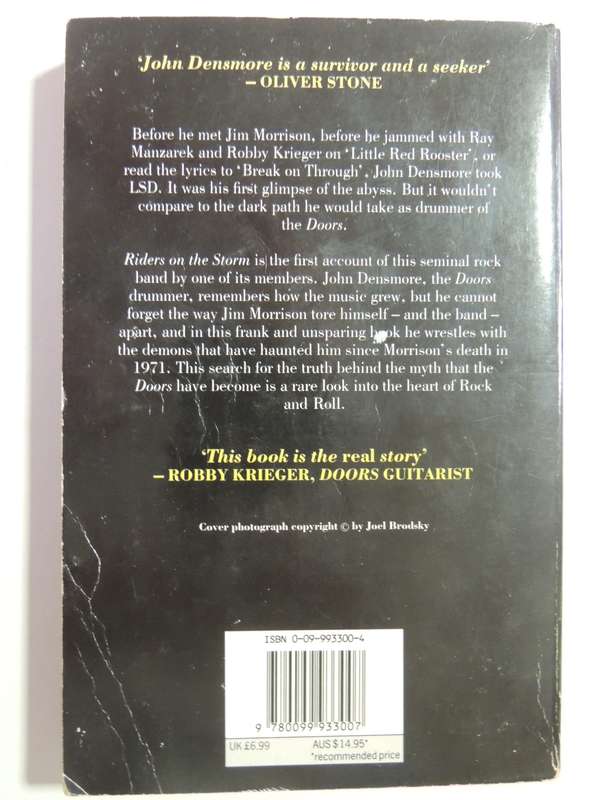 Riders On The Storm: My Life With Jim Morrison And The Doors - John Densmore