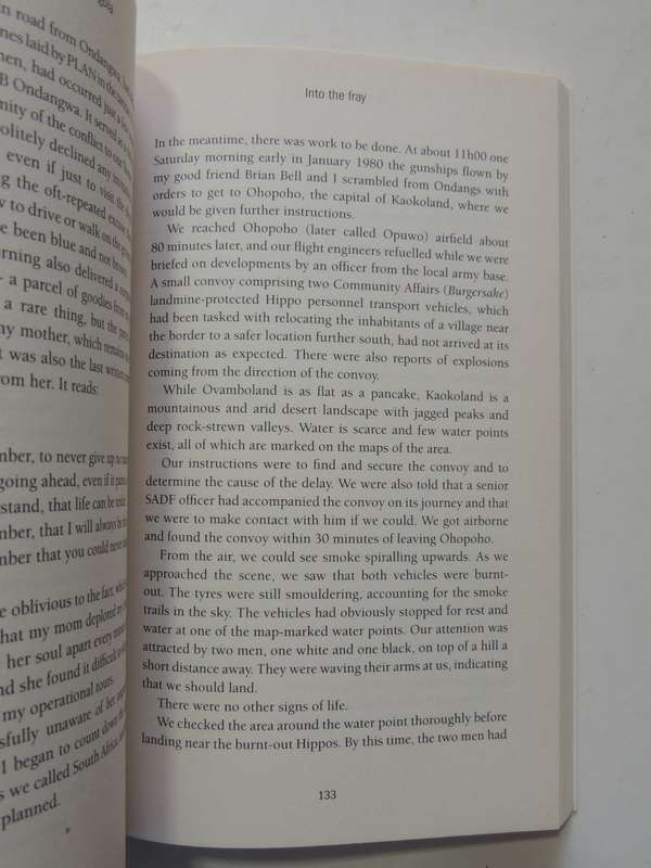 Gunship Over Angola - The Story Of A Maverick Pilot (Inscribed)  Steve Joubert