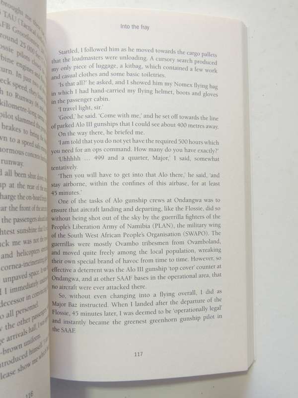 Gunship Over Angola - The Story Of A Maverick Pilot (Inscribed)  Steve Joubert
