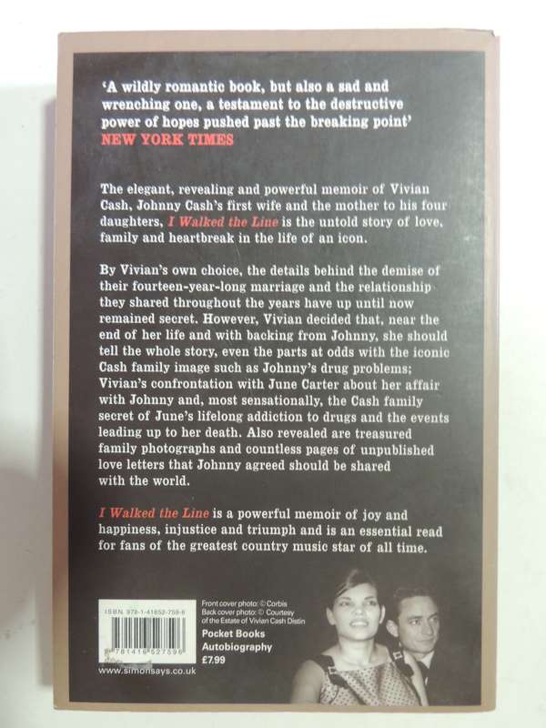 I Walked The Line: My Life With Johnny - Vivian Cash With Ann Sharpsteen