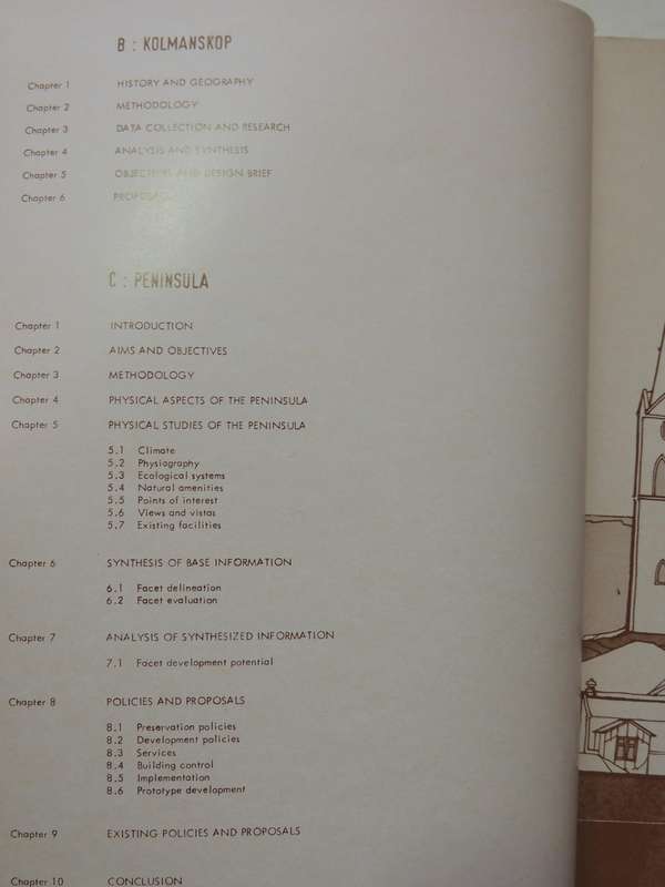 Luderitz And Environs: Conservation Study-School Of Architecture University Of Natal 1979  IN GERMAN