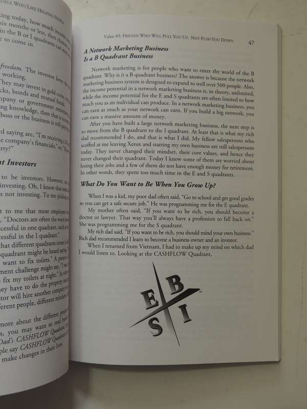 Rich Dad : The Business School For People Who Like Helping People - Robert Kiyosaki, Sharon Lechter