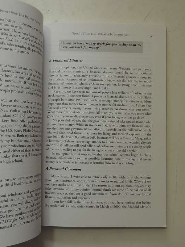 Rich Dad : The Business School For People Who Like Helping People - Robert Kiyosaki, Sharon Lechter