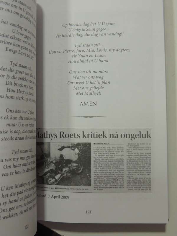 Steeds Mathys: Mathys Roets - My Storie - Mathys Roets & Alita Vorster  AFRIKAANS