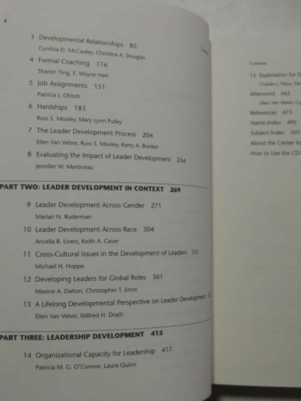 Handbook Of Leadership Development- Cynthia D. McCauley, Ellen Van Velsor
