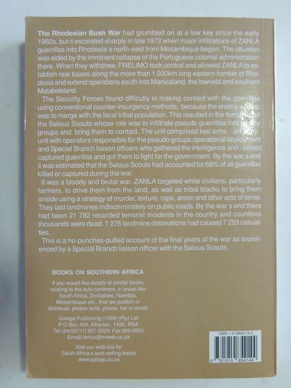 Assignment Selous Scouts - Inside Story Of A Rhodesian Special Branch Officer Jim Parker