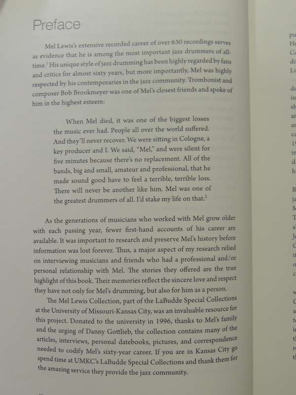 The View From The Back Of The Band: The Life And Music Of Mel Lewis - Chris Smith