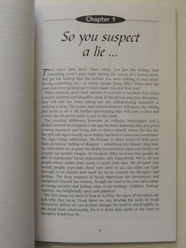 Truth Extraction: How To Read Between The Lies- Malcolm Russel & Clifton Coetzee
