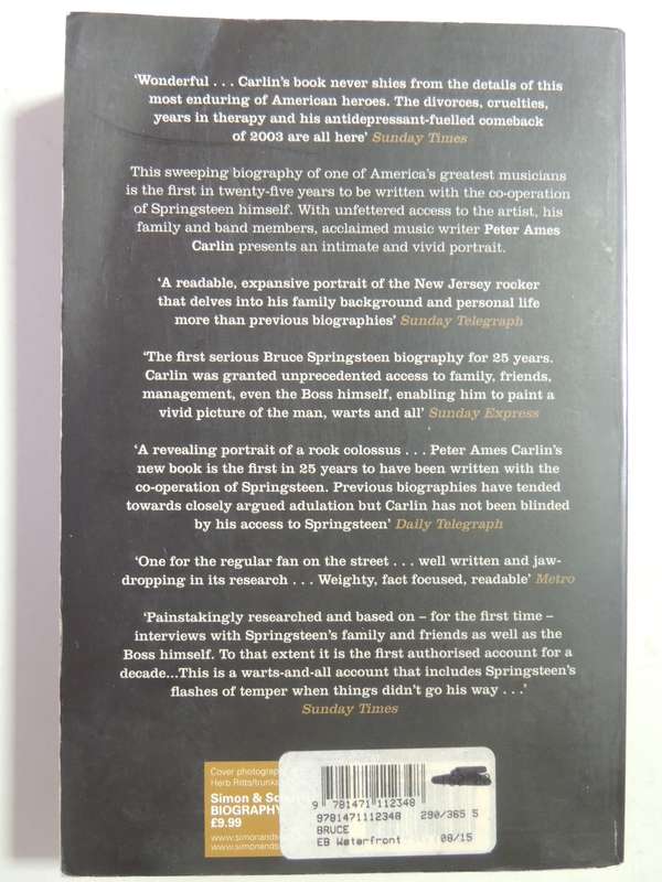 Bruce Springsteen Two Hearts: The Definitive Biography 1972-2003- Peter Ames Carlin