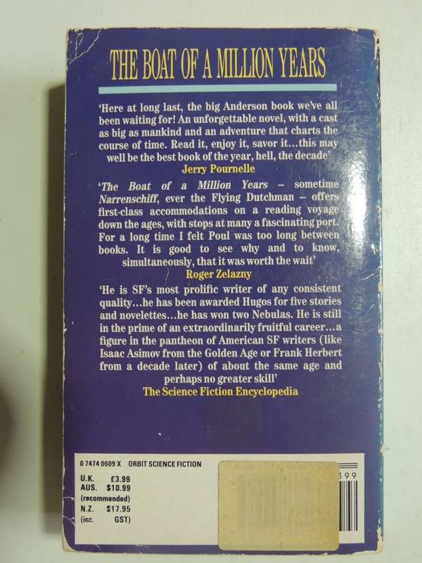 The Boat of a Million Years - Poul Anderson