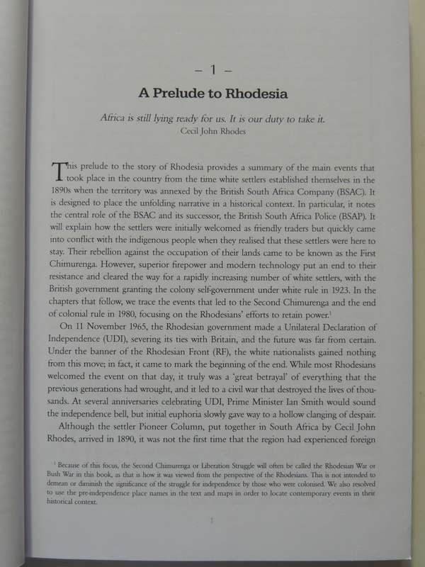 A Brutal State Of Affairs - The Rise And Fall Of Rhodesia  Henrik Ellert & Denis Anderson