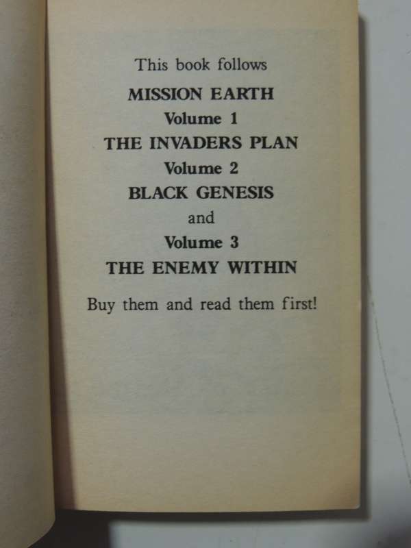 Mission Earth:Missing Earth Vol 4- L Ron Hubbard