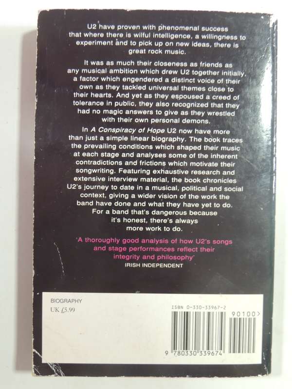 U2: A Conspiracy Of Hope- Dave Bowler & Bryan Day