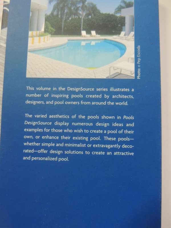 Pools: Designsourceed Alex Sanchez Vidiella