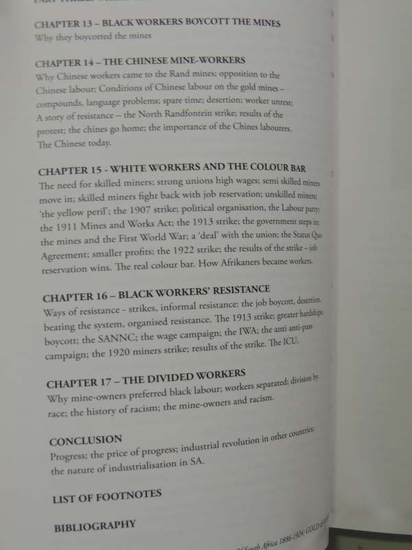 Gold & Workers: A People's History Of South Africa 1886-1924 Vol 1 - Luli Callinicos  (2nd Edition)