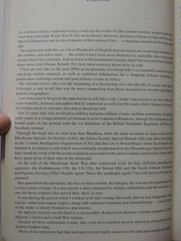 Sunday Bloody Sunday - A Soldier's War In Northern Ireland, Rhodesia, Mozambique  Jake Harper-Ronald