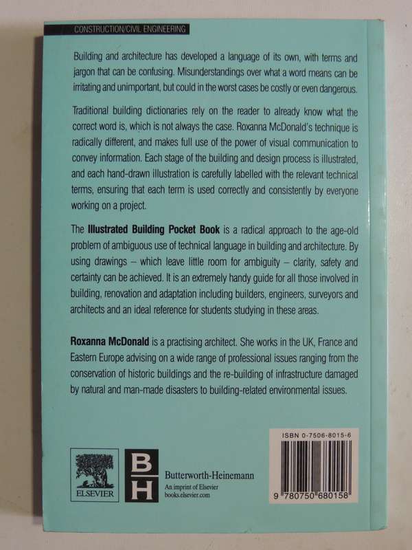 Illustrated Building Pocket Book - Roxana McDonald