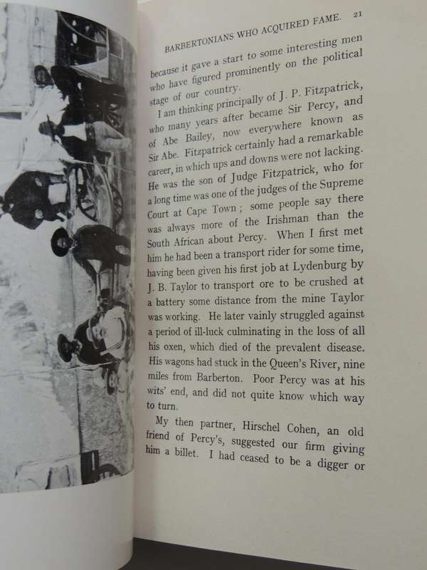 Rand Riches and South Africa: A Pioneer's Searchlight - Sir Harry Graumann, K.B.E.  CIRC 1930