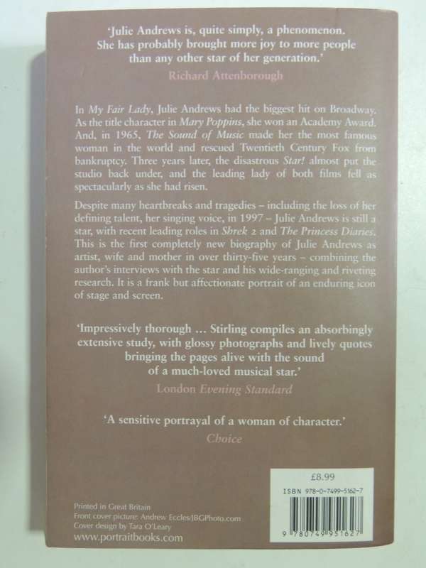 Julie Andrews - An Intimate Biography- Richard Stirling