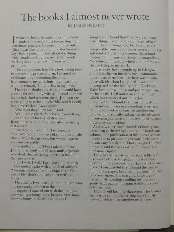 The Best Of James Herriot: Favourite Memories Of A Country Vet - James Herriot